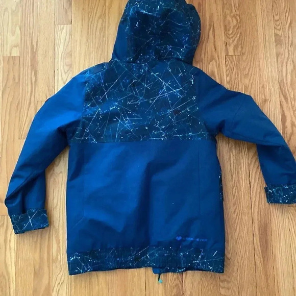 Obermeyer sz 10/12 ski snowboard winter snow jcket excellent condition dark blue - Picture 10 of 11